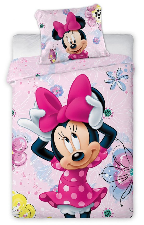 Disney Minnie Bettwäsche 140×200 cm, 70×90 cm