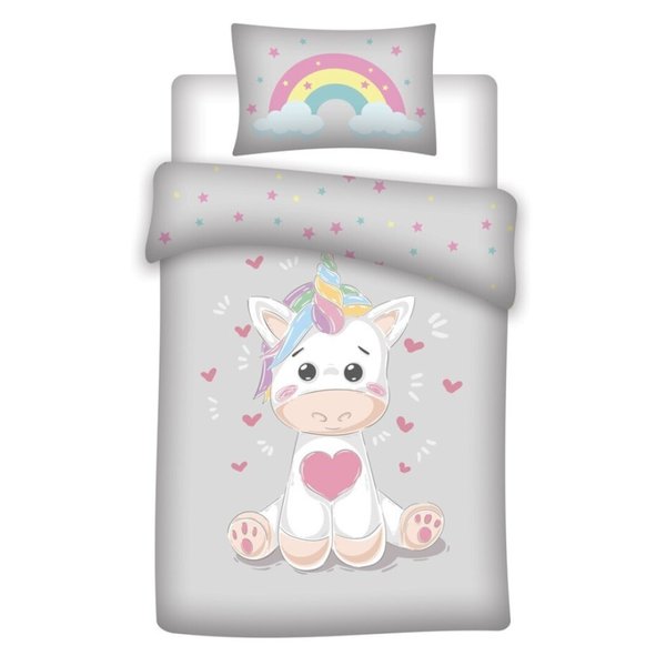 Unicorn Baby Bettwäsche für KleinKinder  100 x 135 cm, 40 x 60 cm